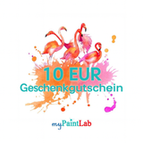 Geschenkgutschein Malen nach Zahlen myPaintLab