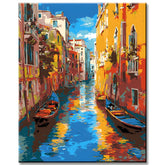 Malen nach Zahlen Venedig