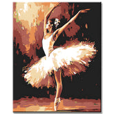 Malen nach Zahlen Primaballerina