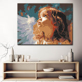 Malen nach Zahlen Engel