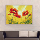 Malen nach Zahlen für Erwachsene MohnBlumen