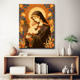 Malen nach Zahlen Maria mit Kind