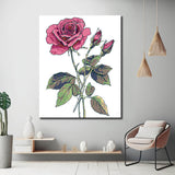 Malen nach Zahlen Bilder Rosenzweig