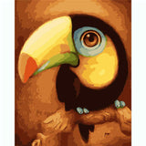 Malen nach Zahlen Kakadu