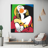 Malen nach Zahlen Picasso Dame