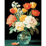 Malen nach Zahlen Bunter Blumenstrauss