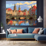 Malen nach Zahlen Alte Stadtbrücke
