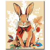 Malen nach Zahlen Lustige Tiere Meister Lampe