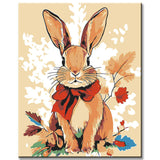 Malen nach Zahlen Lustige Tiere Meister Lampe