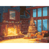 Malen nach Zahlen Weihnachten Weihnachtsbaum mit Geschenken