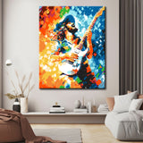 Malen nach Zahlen Bilder Musiker