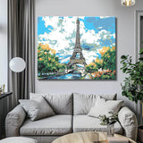 Malen nach Zahlen Akt LiebesPaar bunt