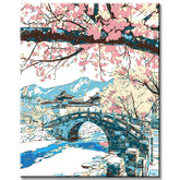 Malen nach Zahlen Frühling China