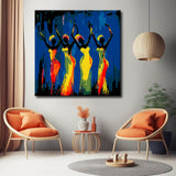 Malen nach Zahlen Afrika Frauen Tanz