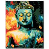 Malen nach Zahlen Schlafender Buddha