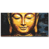 Malen nach Zahlen Buddha Tradition Gold Statue