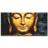Malen nach Zahlen Buddha Tradition Gold Statue