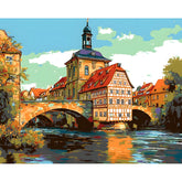 Malen nach Zahlen Bamberg Rathaus Altstadt