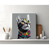 Malen nach Zahlen Kunst Tiger Baby