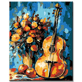 Malen nach Zahlen ganseblumchenwiese