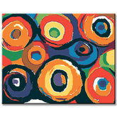 Malen nach Zahlen Gänseblümchenwiese