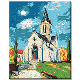 Malen nach Zahlen kirche