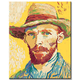 Malen nach Zahlen für Erwachsene Künstler Van Gogh Selbstbildnis