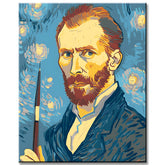 Malen nach Zahlen für Erwachsene Van Gogh Selbstporträt
