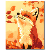 Malen nach Zahlen Comic Fuchs