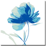 Malen nach Zahlen blaue Blume