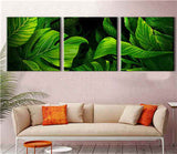 Malen nach Zahlen Blätter - 3-teilig (Triptychon)-SS-186-3-teilig