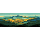 Malen nach Zahlen Vorgebirge Landschaft