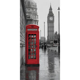 Malen nach Zahlen London Telefonzelle