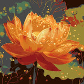 Malen nach Zahlen Blume