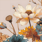 Malen nach Zahlen Blume