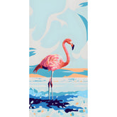 Malen nach Zahlen Flamingo auf Wolken