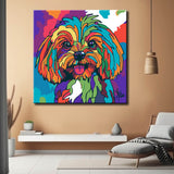 Malen nach Zahlen Kleiner Hund Moderne TierKunst