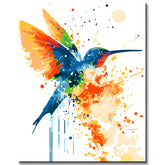 Malen nach Zahlen Kolibri Vogel Moderne Tierkunst