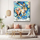 Malen nach Zahlen Hase Kunst Ostern