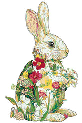 Malen nach Zahlen Bunte HasenKunst Natur