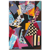 Malen nach Zahlen Abstrakte Kunst mit gemischten Medien V