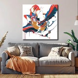 Malen nach Zahlen Abstrakte Kunst Lage der Nation II