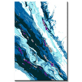 Malen nach Zahlen Abstrakte Frost Kunst II