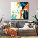 Malen nach Zahlen Abstrakte Kunst Frühling im Leben I