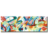 Malen nach Zahlen Panorama Abstrakte Kunst Mut II