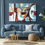 Malen nach Zahlen Abstrakt Rockn' Roll I