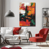 Malen nach Zahlen Abstrakt Sommernacht I