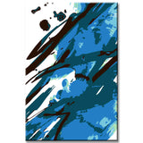 Malen nach Zahlen Abstrakt Gegenwart I