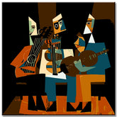 Malen nach Zahlen 3 Musiker