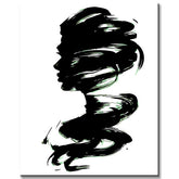 Malen nach Zahlen Abstrakt Sehen III